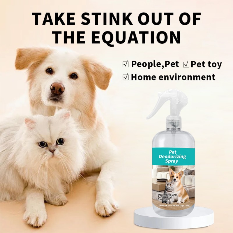 Pet Odor Eliminator Manufacturer - OEM 500ML Deodorant Spray