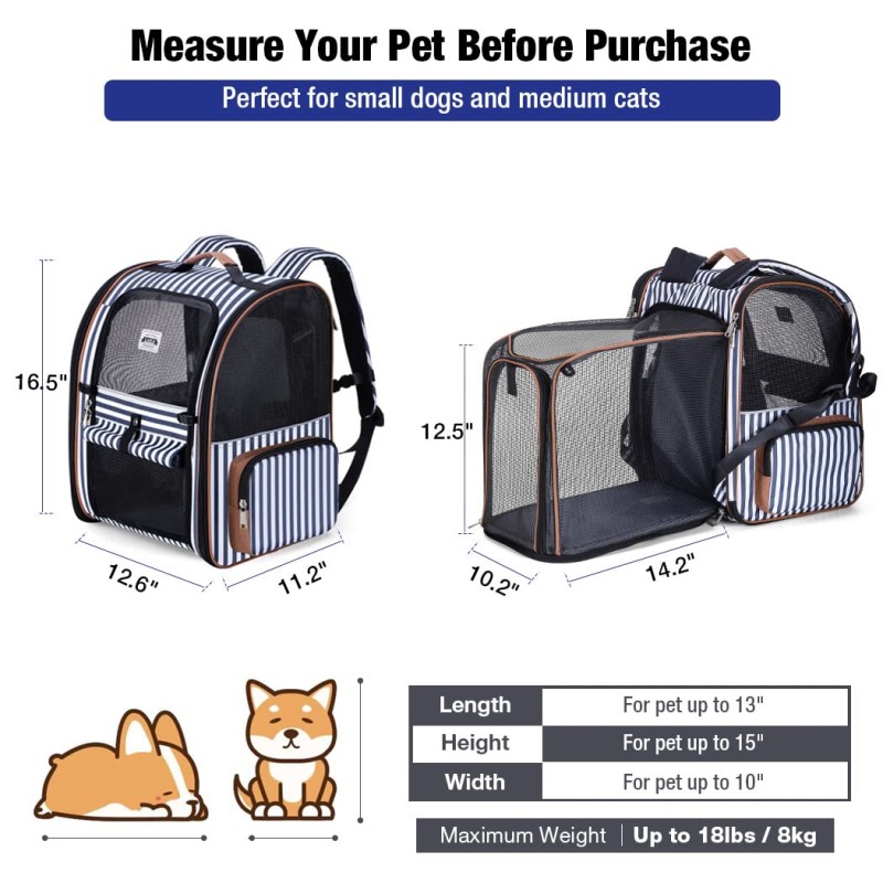 Kitty Travel Backpack Factory - OEM Nylon Transport Bag