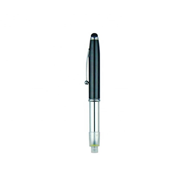 Metal LED Stylus Pen Factory - OEM 3 in 1 Multi-function with Custom Logo