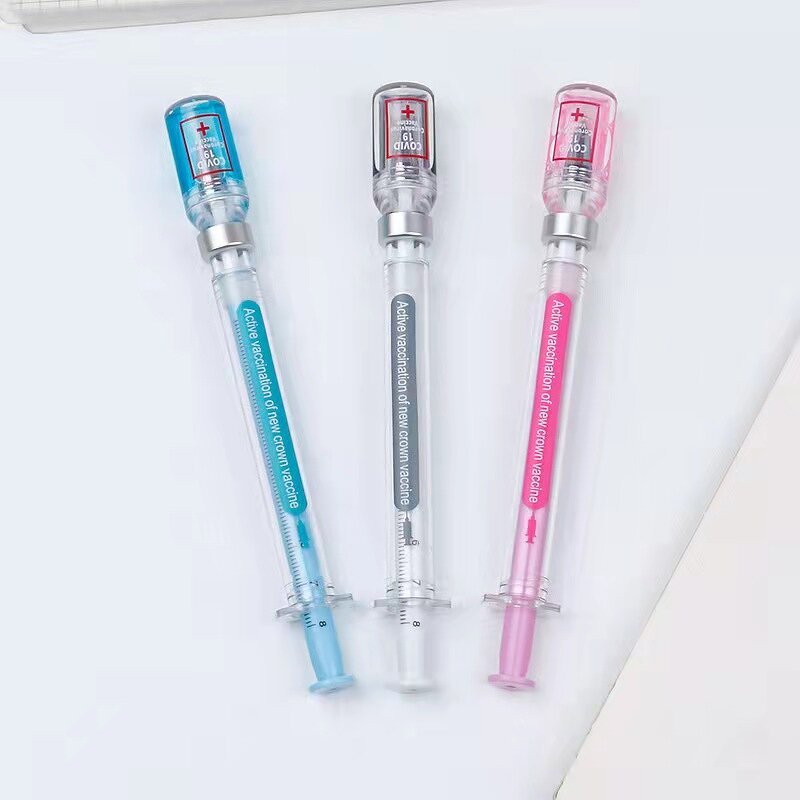 Neutral Pen Factory - OEM Korean Creative Students Stationery Wholesale Pumpable Syringe
