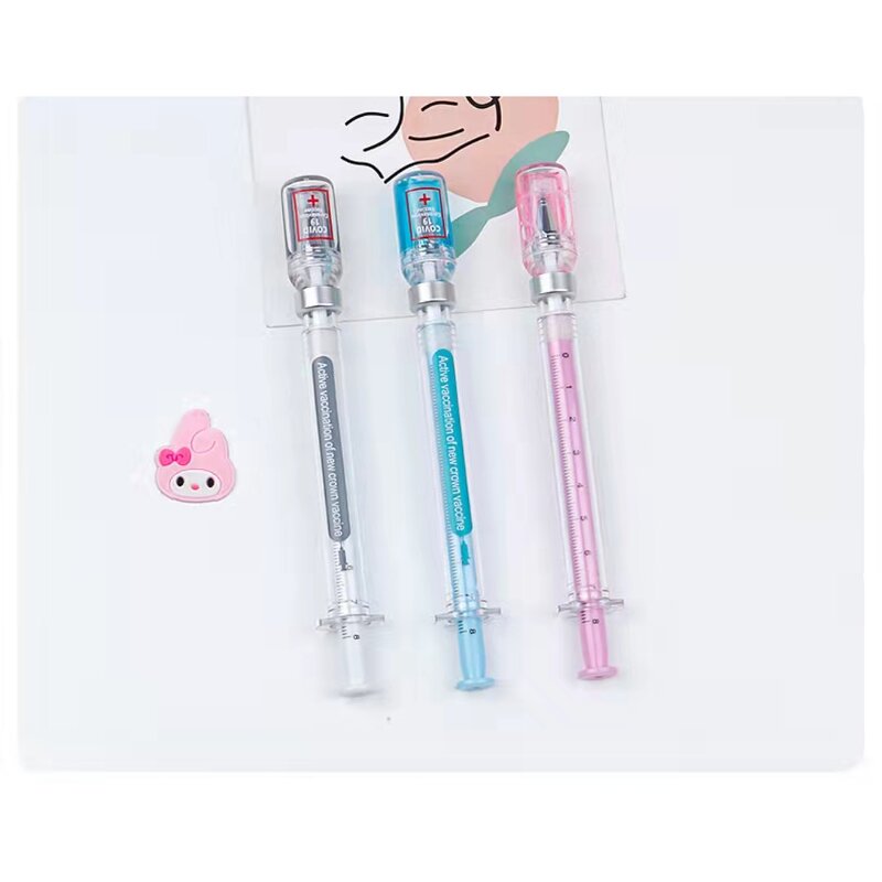 Neutral Pen Factory - OEM Korean Creative Students Stationery Wholesale Pumpable Syringe