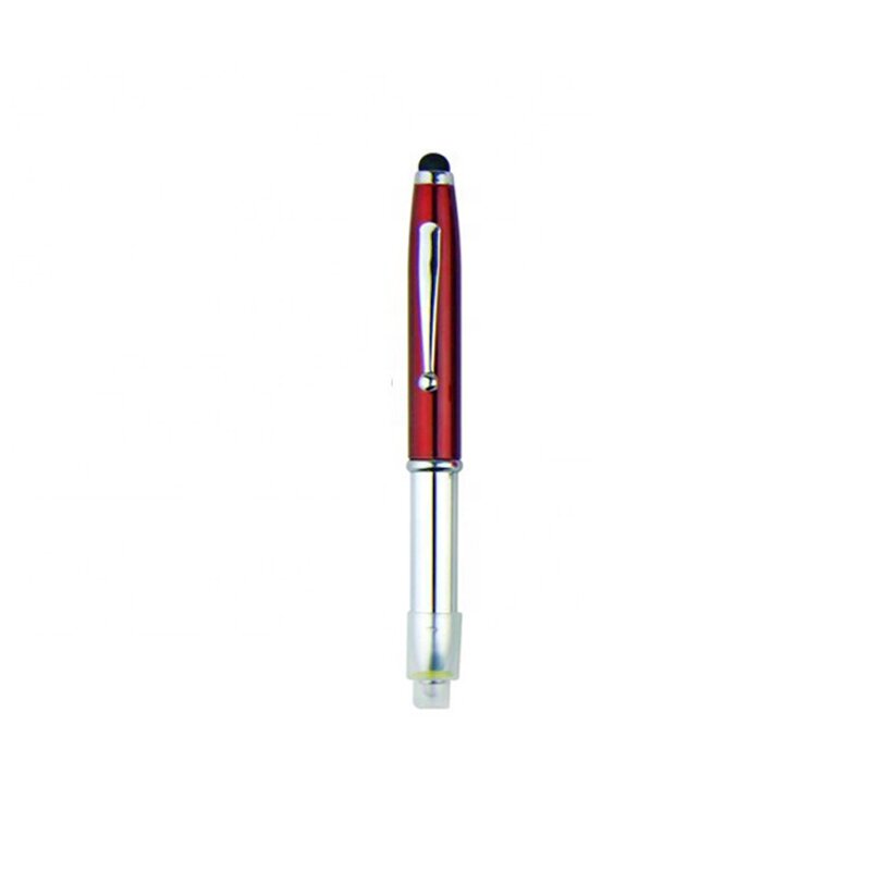 Metal LED Stylus Pen Factory - OEM 3 in 1 Multi-function with Custom Logo