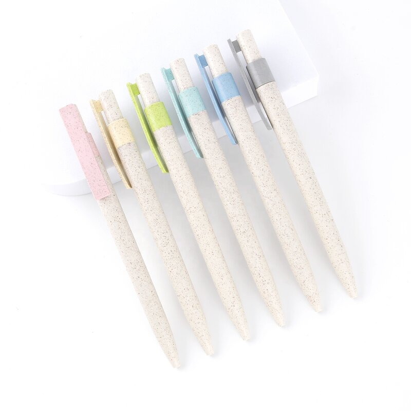 Ballpoint Pen Manufacturer - OEM New Arrivals Eco-friendly Wheat Straw Office Custom
