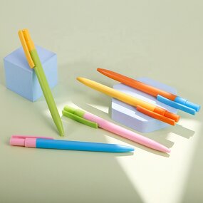 Candy Color Gel Pen Manufacturer - OEM Cute Pink Green 0.5mm Black Plastic for Hotels