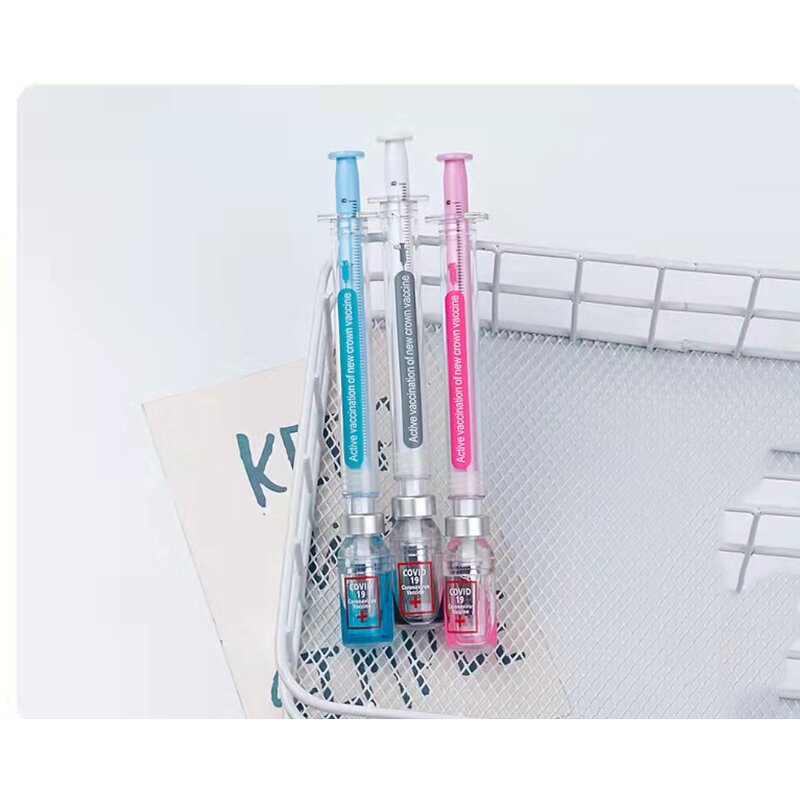 Neutral Pen Factory - OEM Korean Creative Students Stationery Wholesale Pumpable Syringe