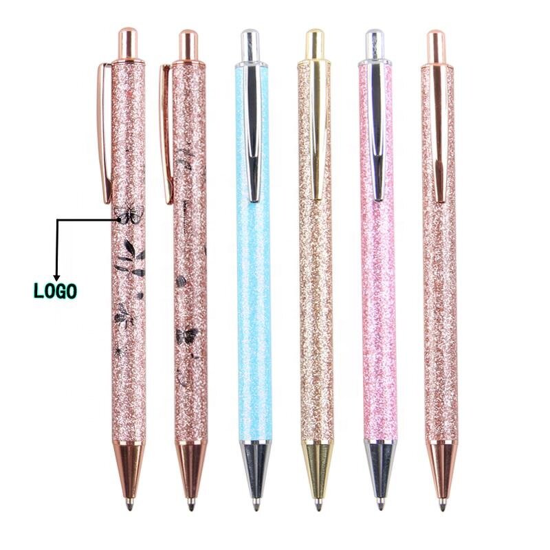 Metal Ballpoint Pen Factory - OEM Shiny Colorful Paper Novelty