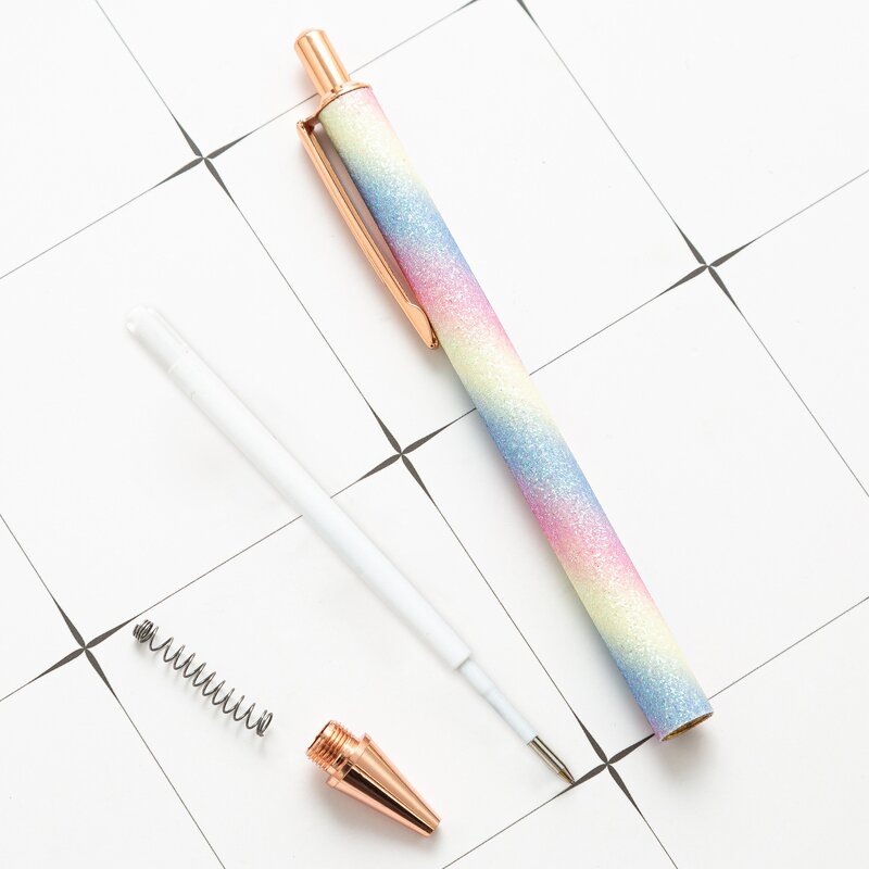 Metal Ballpoint Pen Manufacturer - OEM Promotion Gift Beautiful Glitter for School Business
