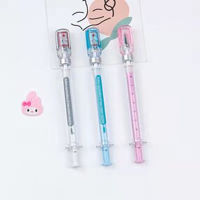 Neutral Pen Factory - OEM Korean Creative Students Stationery Wholesale Pumpable Syringe