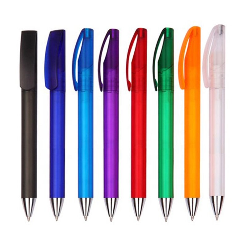 Ballpoint Pen Factory - OEM Customized Logo Frosty Transparent