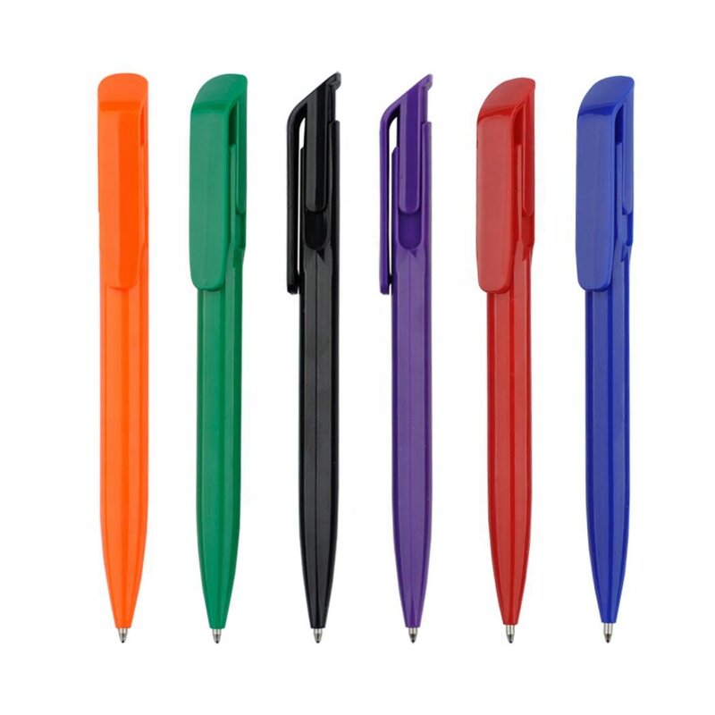 Plastic Pens Manufacturer - OEM Personalized Ballpen Gradient Business with Logo