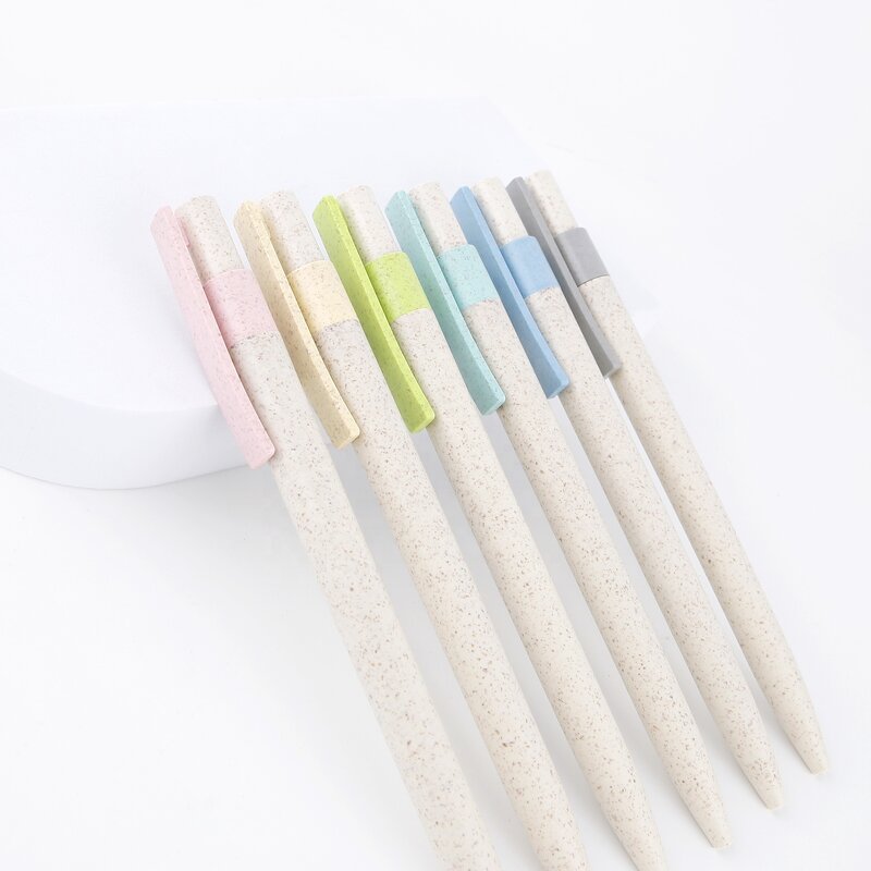 Ballpoint Pen Manufacturer - OEM New Arrivals Eco-friendly Wheat Straw Office Custom