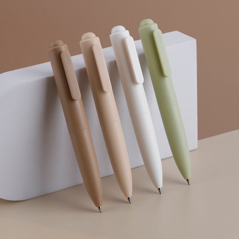 Gel Ink Pen Manufacturer - OEM Cheap Custom Logo Mini Pocket 0.5mm Pink Blue Orange