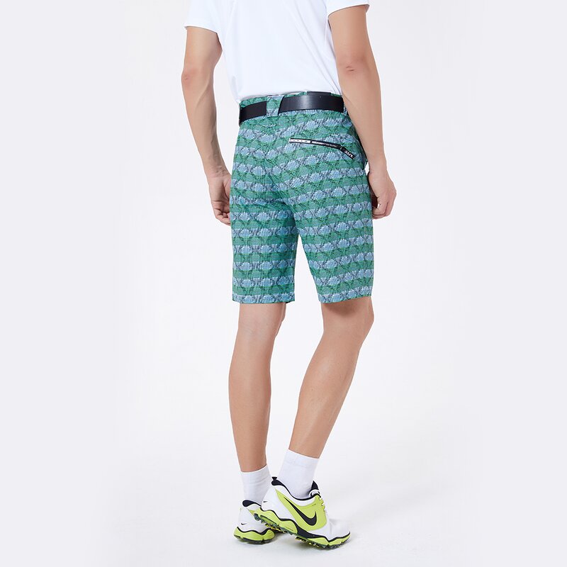 Golf Shorts Manufacturer - Custom Men's Digital Print Lightweight Summer Bermuda