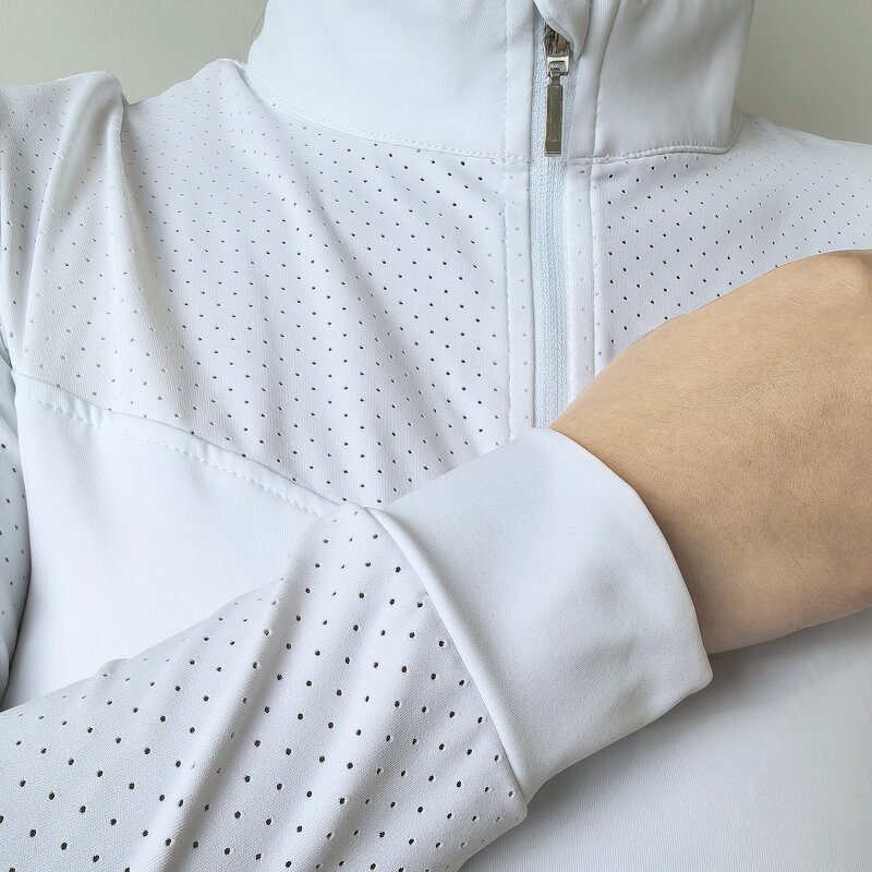 Show Jumping Shirt Supplier - OEM/ODM Breathable Mesh Quick Dry Long Sleeve