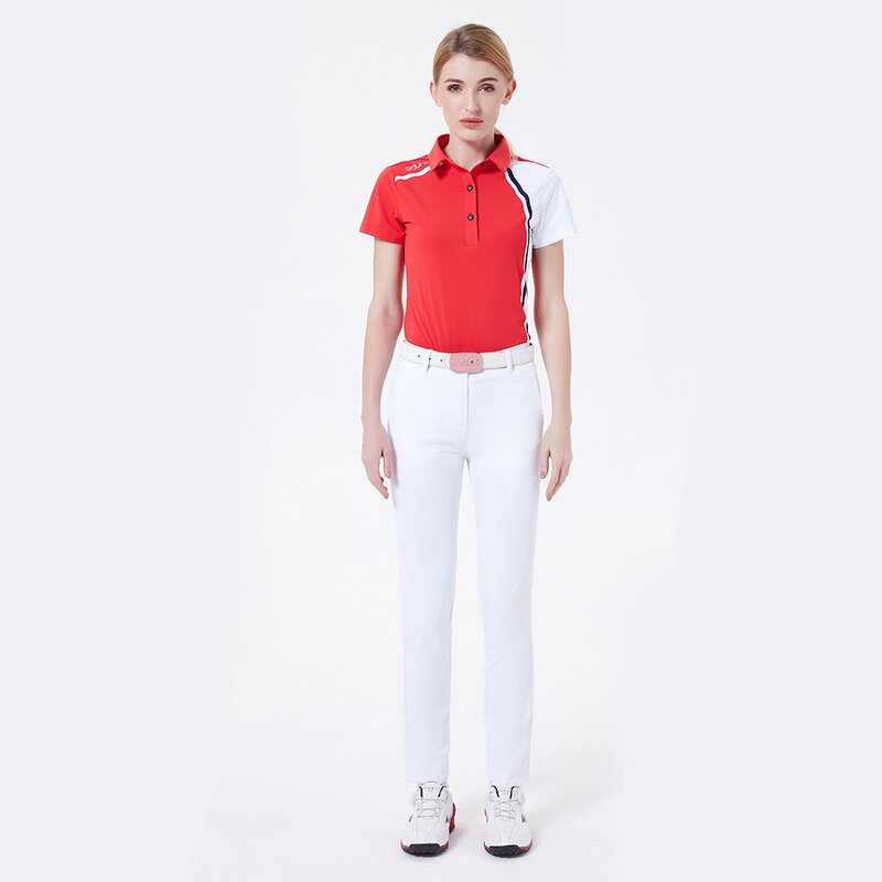 Women's Golf Pants Supplier - Tapered Plaid Stretch Khaki Tech Relaxed Fit