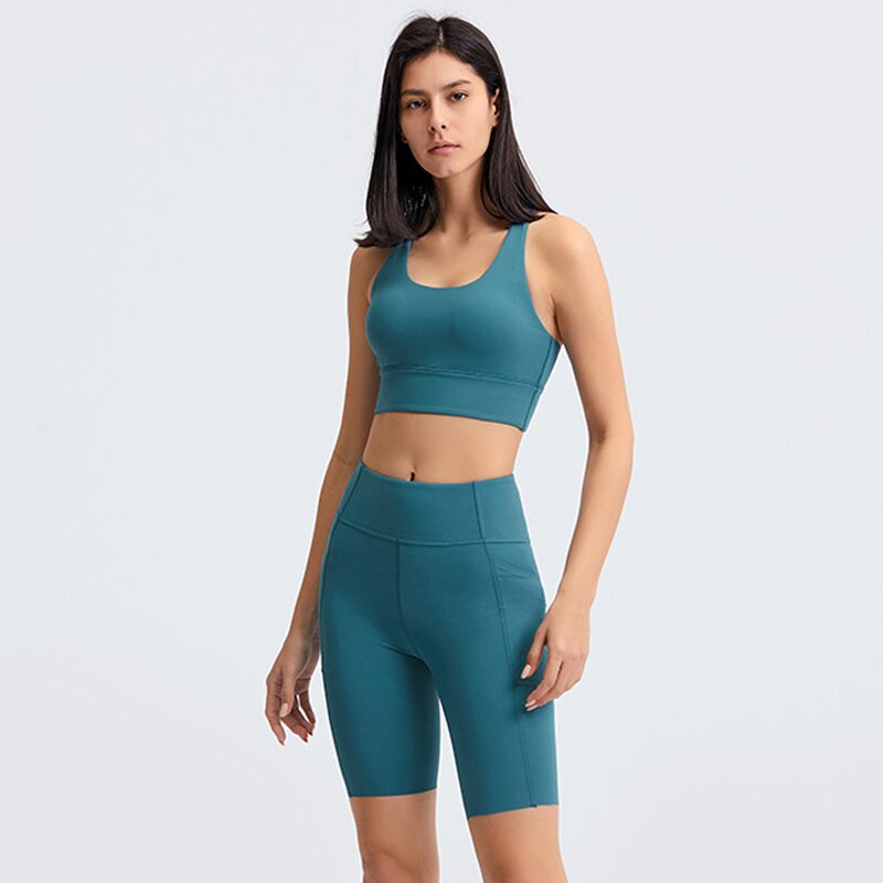 Yoga Shorts Supplier - Hot Sale Women's High Waist Compression Workout Running