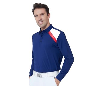 Golf Polo Shirts Factory - OEM/ODM Custom logo Spandex UNISEX Long Sleeved