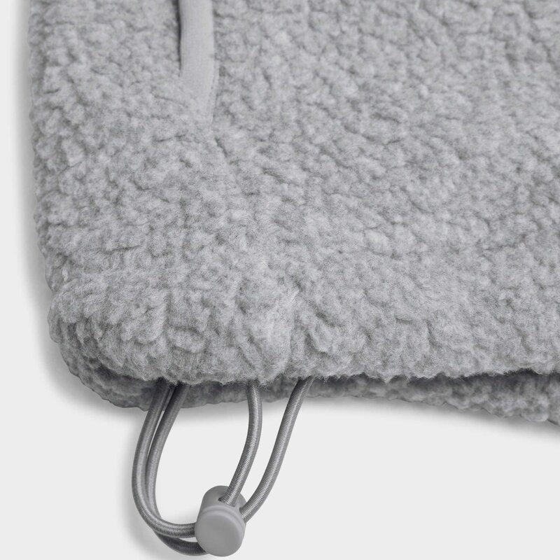 Fleece Hoodie Supplier - Long Sleeve Adjustable Drawstring Hem Relaxed Fit