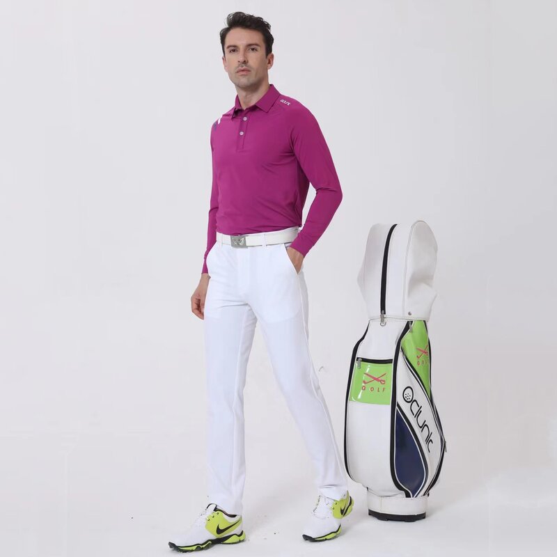Long Sleeve Golf Shirt Supplier - Quick Dry UPF 50 Stretch Fabric Essential