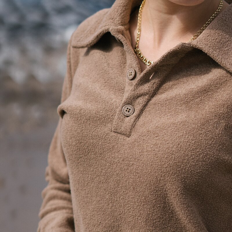 Women's Fleece Shirt Supplier - Wholesale Autumn Winter Essential Heavyweight