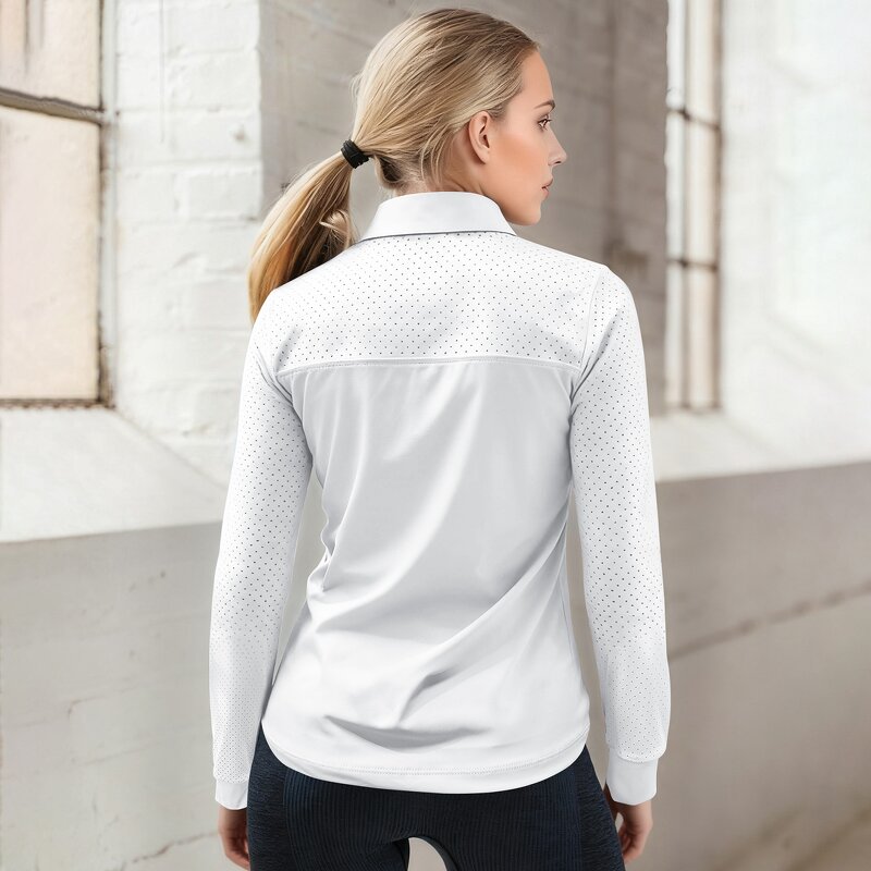 Equestrian Show Shirt Manufacturer - OEM/ODM Women Professional Long Sleeve Inventory