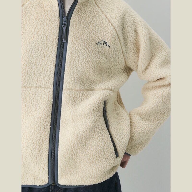 Fleece Jacket Factory - Breathable Warm High Neck with Zipper Pockets