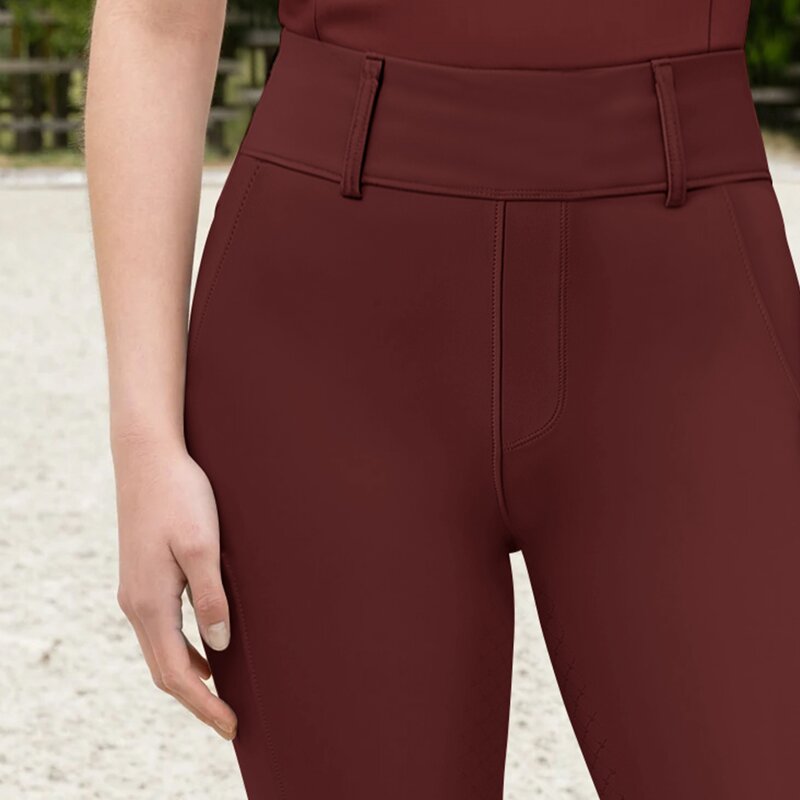 Equestrian Breeches Factory - Custom Logo Lady Competition Jodhpurs Riding Pants