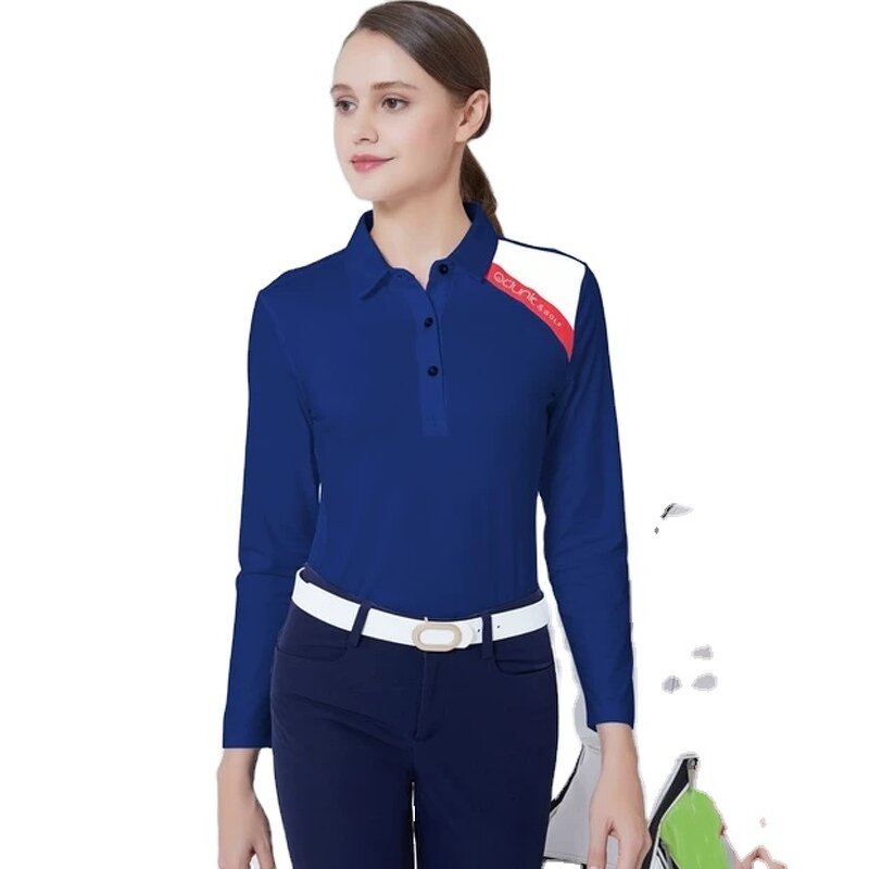 Golf Polo Shirts Factory - OEM/ODM Custom logo Spandex UNISEX Long Sleeved