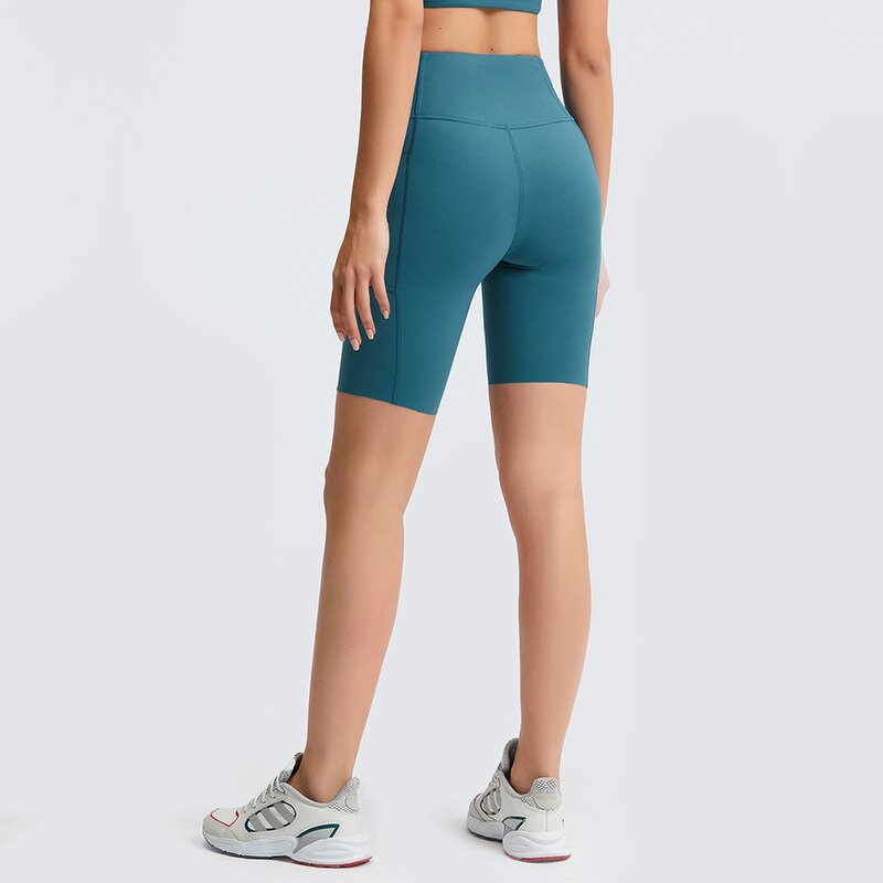 Yoga Shorts Supplier - Hot Sale Women's High Waist Compression Workout Running