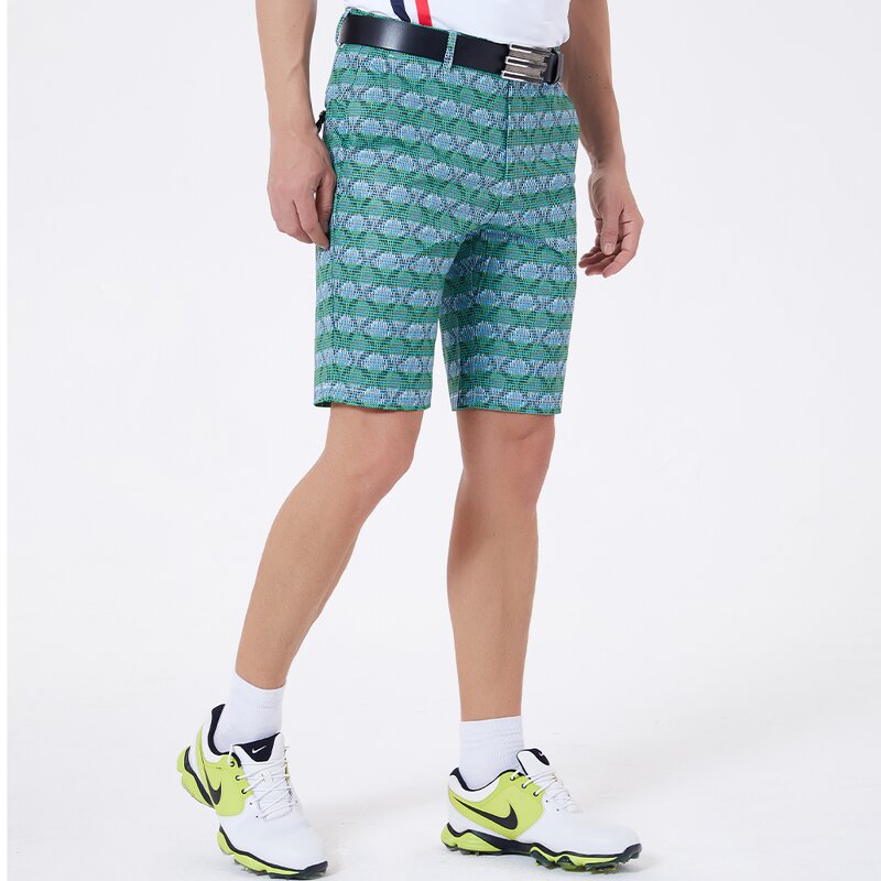 Golf Shorts Manufacturer - Custom Men's Digital Print Lightweight Summer Bermuda
