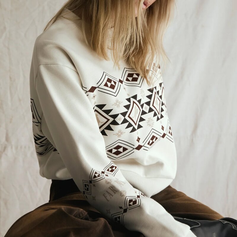 Equestrian Style Sweatshirt Manufacturer - Factory Directly Thickened Drop Shoulder