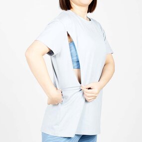 Nursing Clothes Supplier - KM002 Factory Directly Side Zippers AU Size Maternity