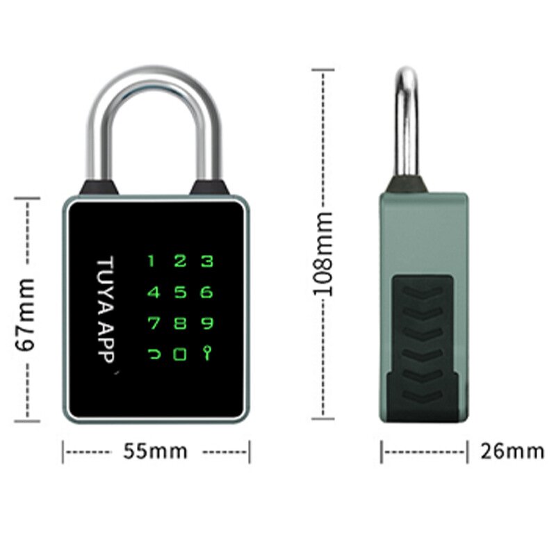 Smart Padlock Supplier - BBDHOME High Quality Keyless App Password Biometric
