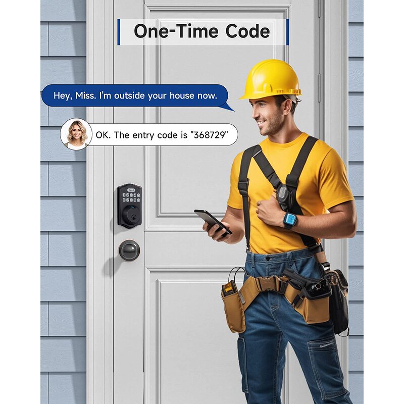 Smart Deadbolt Lock Factory - Electronic Keypad Entry Anti Peeking Auto Lock