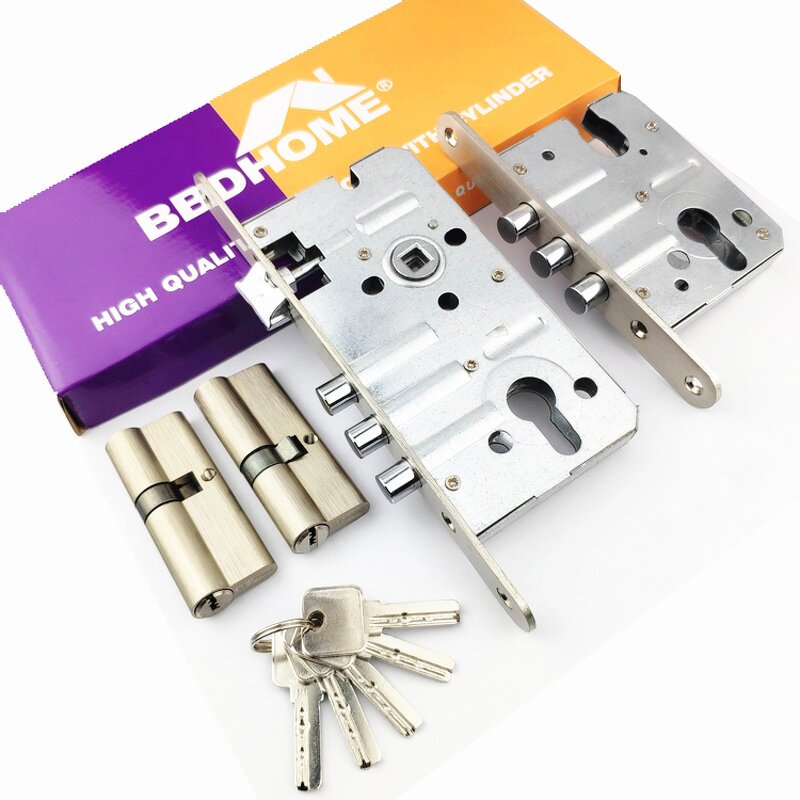 Euro Mortise Lock Set Supplier - OEM/ODM Three-point Locks with Pull Handle