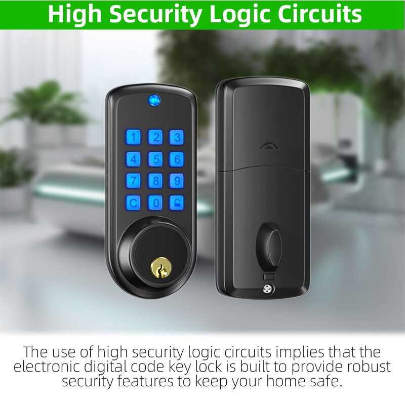 Smart Deadbolt Locks Factory - BBDHOME High Security Electronic Digital Code