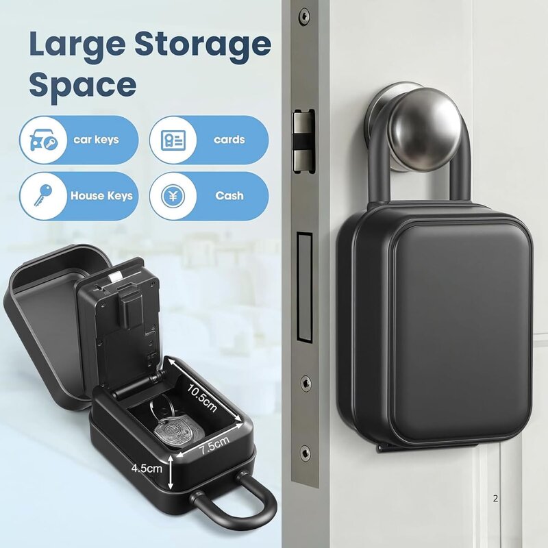 Electronic Lock Box Supplier - Wall Mounted Safe Storage Smart Key Box