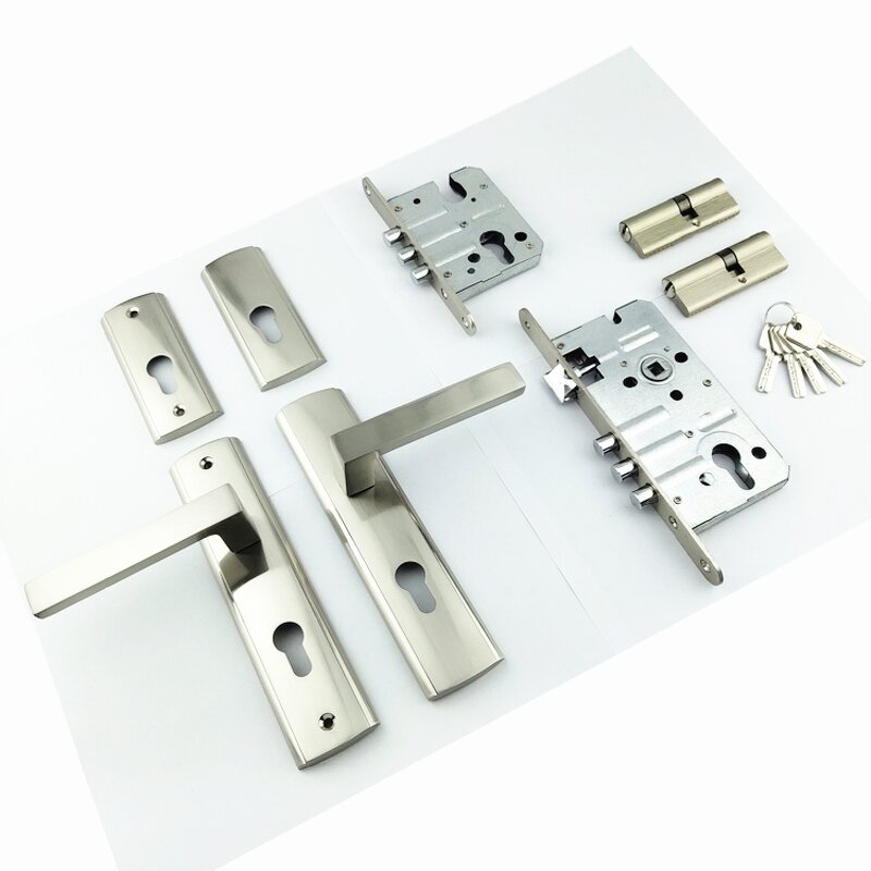 Euro Mortise Lock Set Supplier - OEM/ODM Three-point Locks with Pull Handle