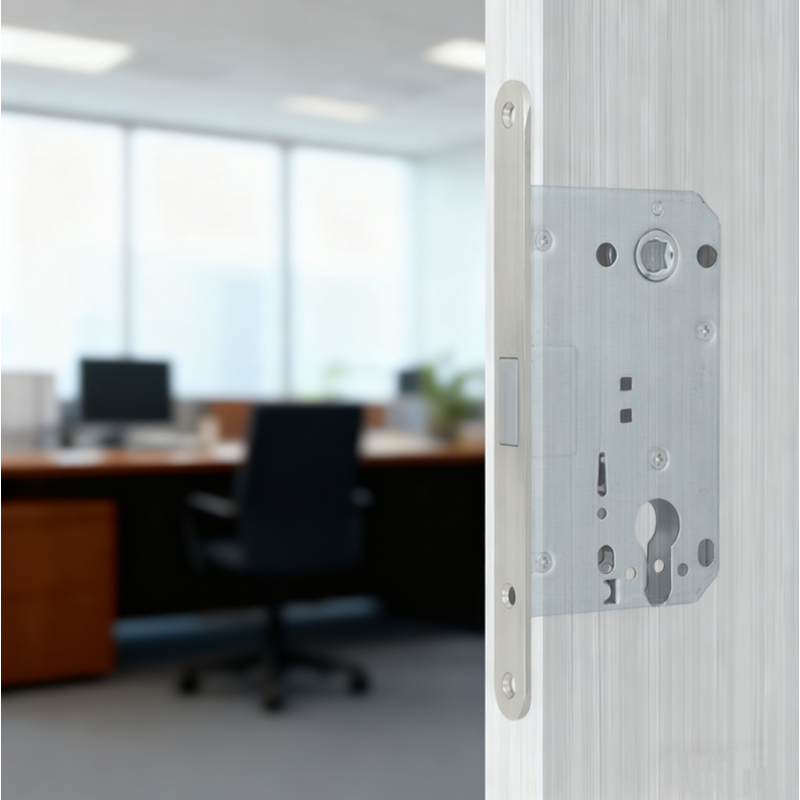 Mortise Lock Body Factory - BBDHOME Security Room Wooden Door 8550 Satin