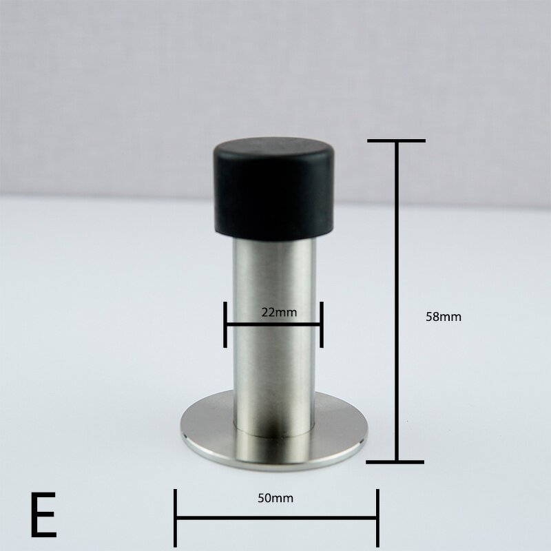 Door Stopper Factory - Hardware Zinc Alloy Rubber Door Stopper