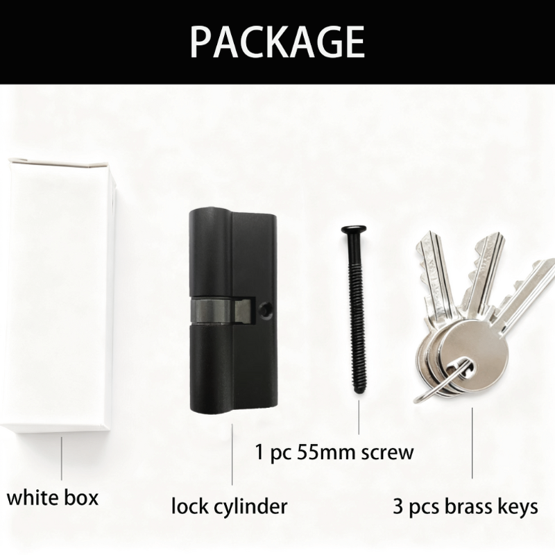 Double Open Lock Cylinder Supplier - BBDHOME Security Wooden Door Aluminum