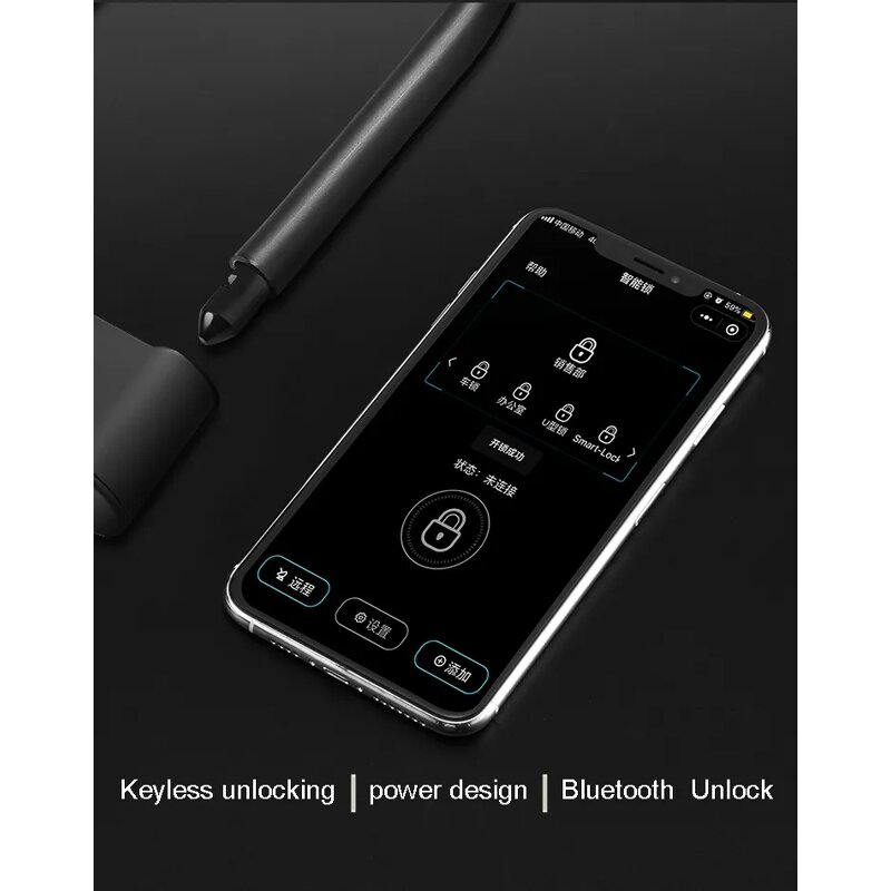 Bicycle Smart Lock Supplier - BBDHOME Anti Theft Waterproof Fingerprint U-lock