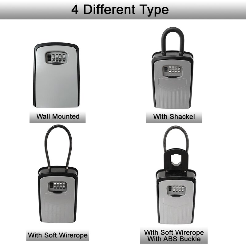 Large Key Lock Box Supplier - Big Size Safety Storage Secure Combination
