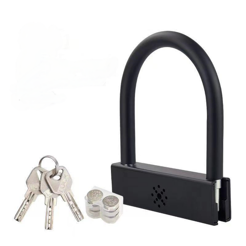 Electric Car Alarm Lock Factory - New Bicycle Motorcycle Alarm Bike U Lock