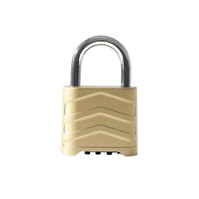 Combination Padlock Factory - BBDHOME 4-Digit Code Keyless with Larger Dials