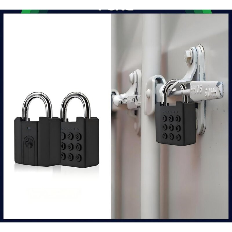 Smart Padlock Manufacturer - IP67 Waterproof Fingerprint Access Big Size