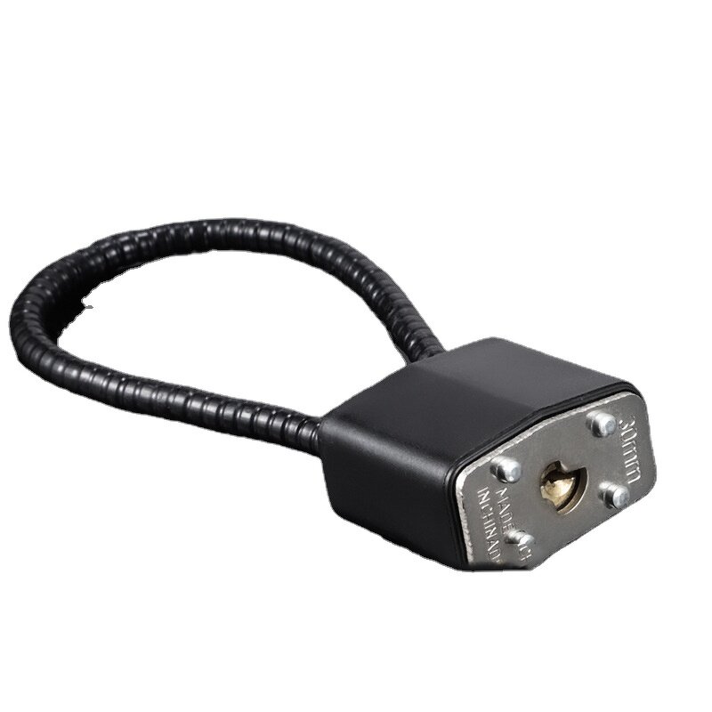 Steel Cable Padlock Supplier - Anti-saw Key Padlock Zinc Alloy Length Optional