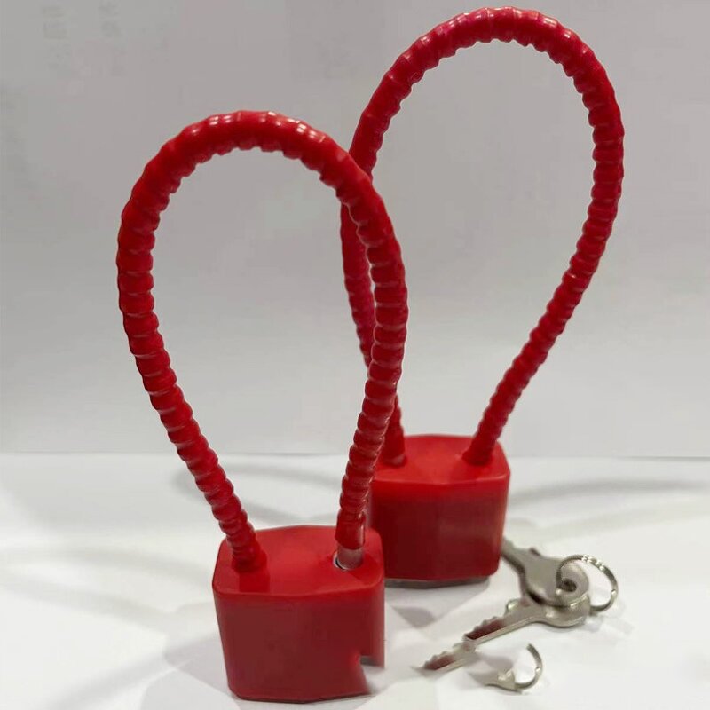 Steel Cable Padlock Supplier - Anti-saw Key Padlock Zinc Alloy Length Optional