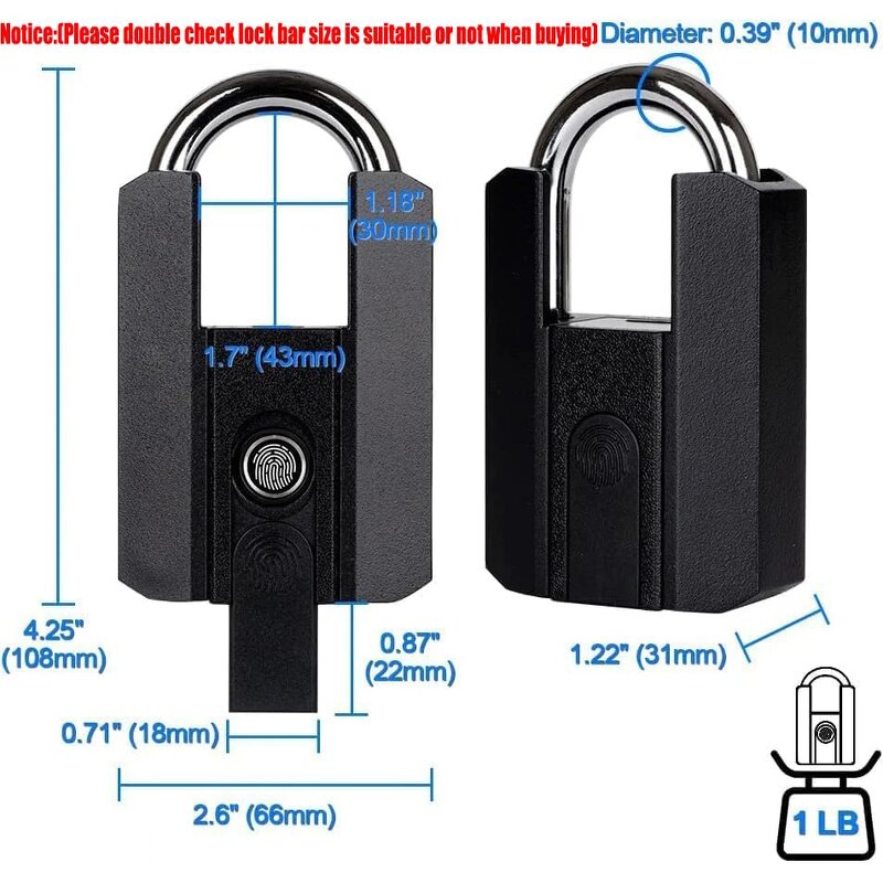 Gym Smart Padlock Manufacturer - BBDHOME Wholesale Waterproof IP67 TTlock App