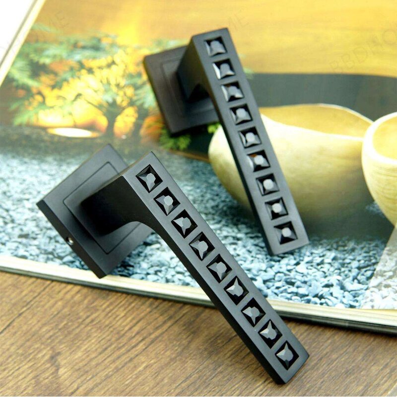 Luxury Door Handle Manufacturer - BBDHOME High Quality Chrome Rosette Crystal